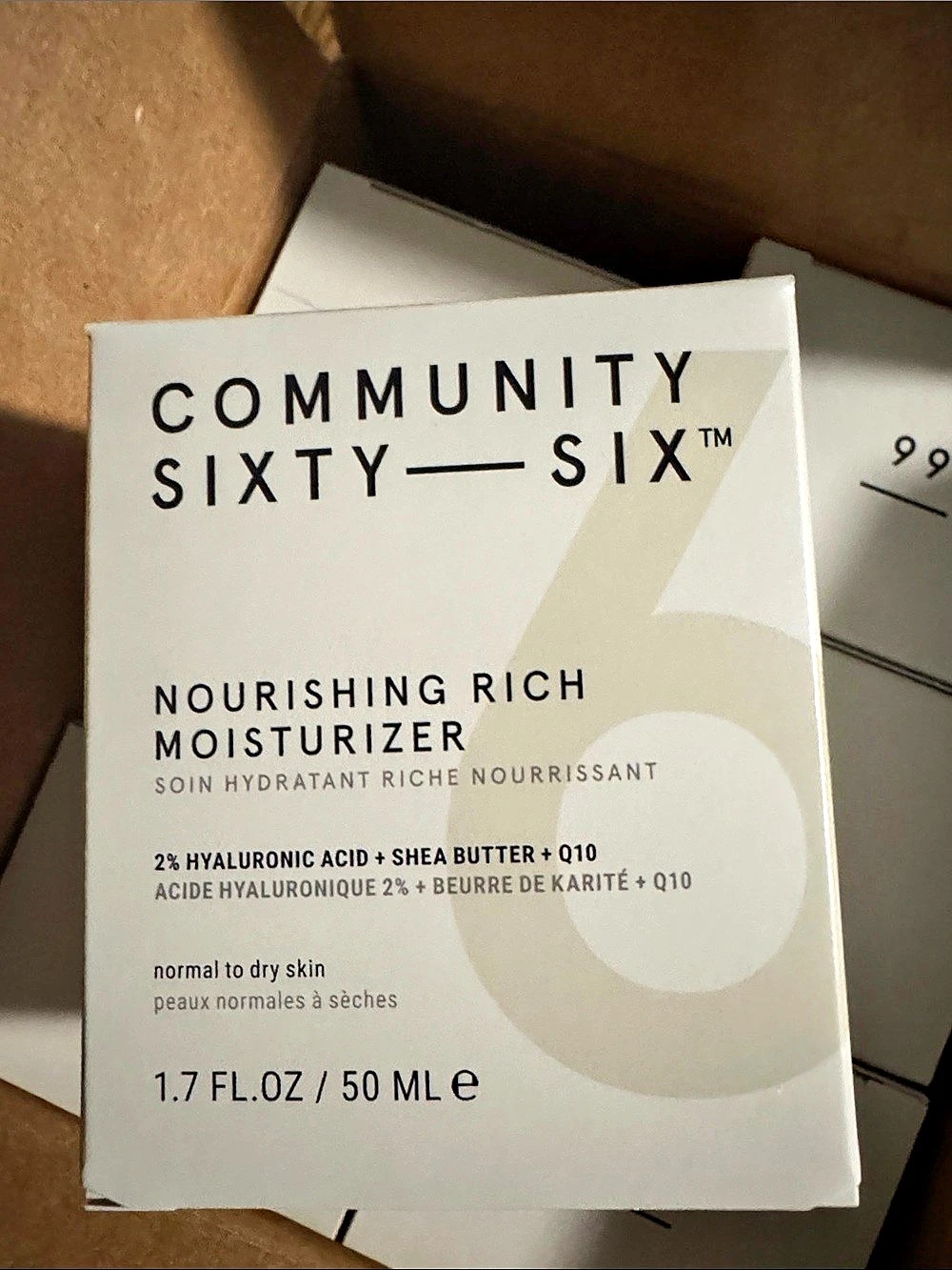 Community Sixty-Six Nourishing Rich Moisturizer 1.7 oz Moisturizer NWT